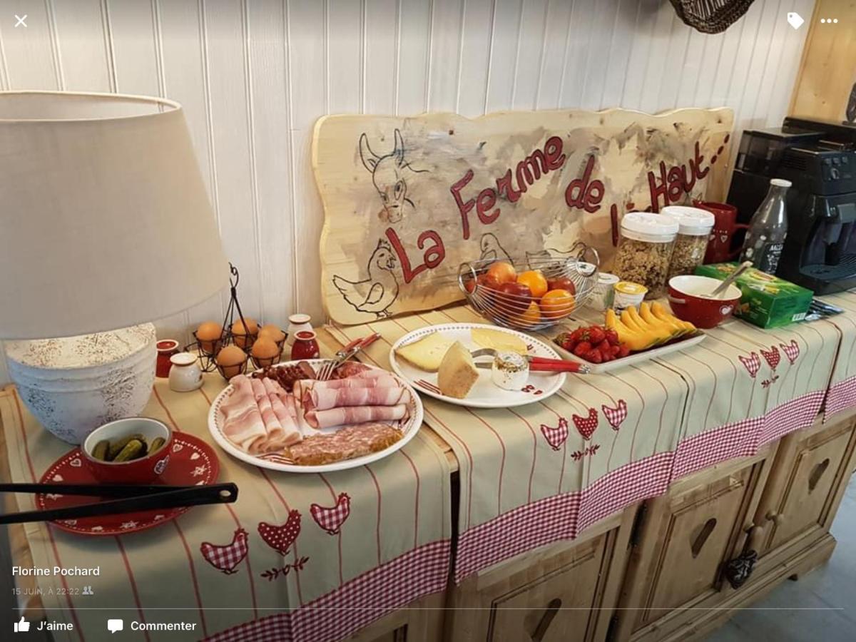 Le Haut-du-Them La Ferme De La-Haut B&B المظهر الخارجي الصورة